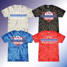 Brookhaven Baseball Tie Dye